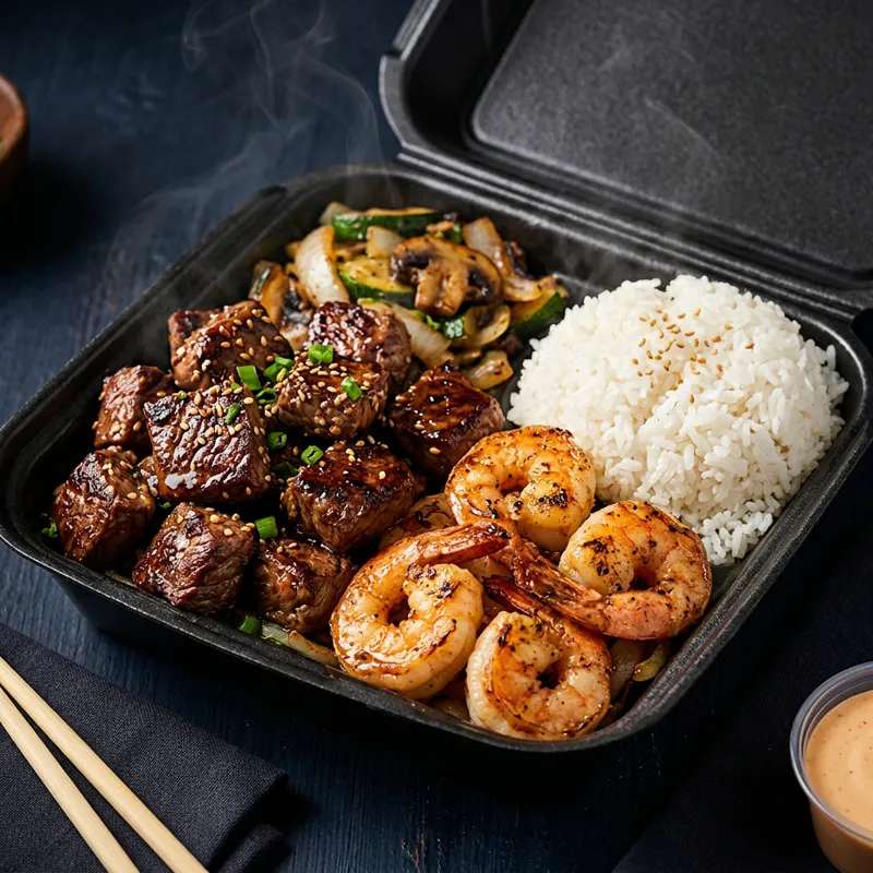 Steak and Shrimp
